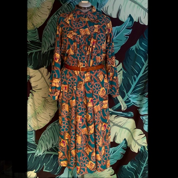 Vintage handmade tunic dress - Picture 1 of 9